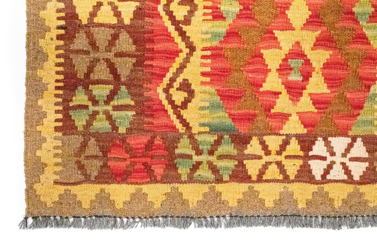 Kelim-tæppe - orientalsk - 120 x 82 cm - orange