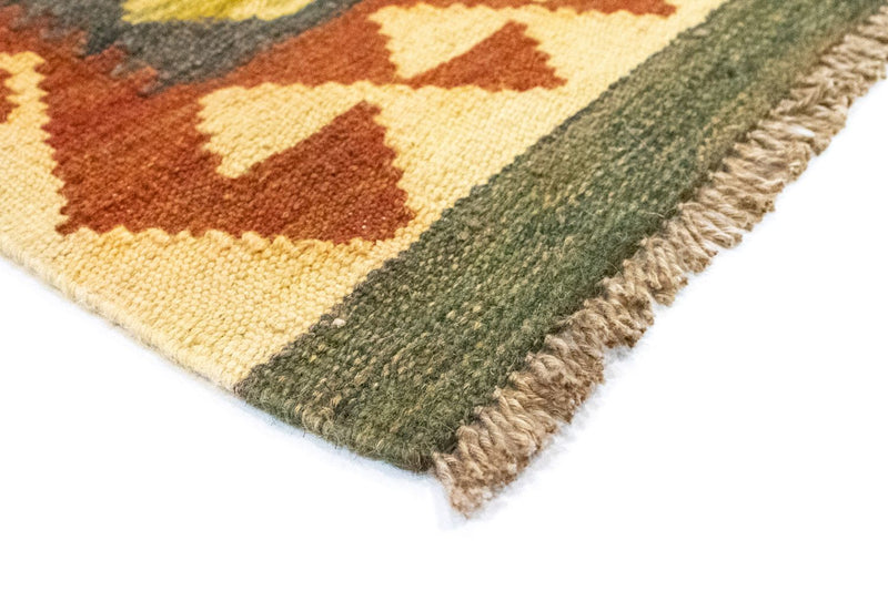 Kelim-tæppe - orientalsk - 131 x 88 cm - brun