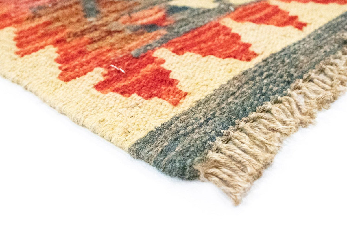 Kelim-tæppe - orientalsk - 120 x 79 cm - orange