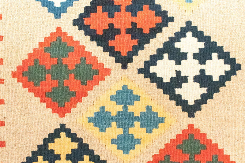 Kelim-tæppe - orientalsk - 120 x 83 cm - beige