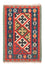 Kelim-tæppe - orientalsk - 129 x 87 cm - flerfarvet
