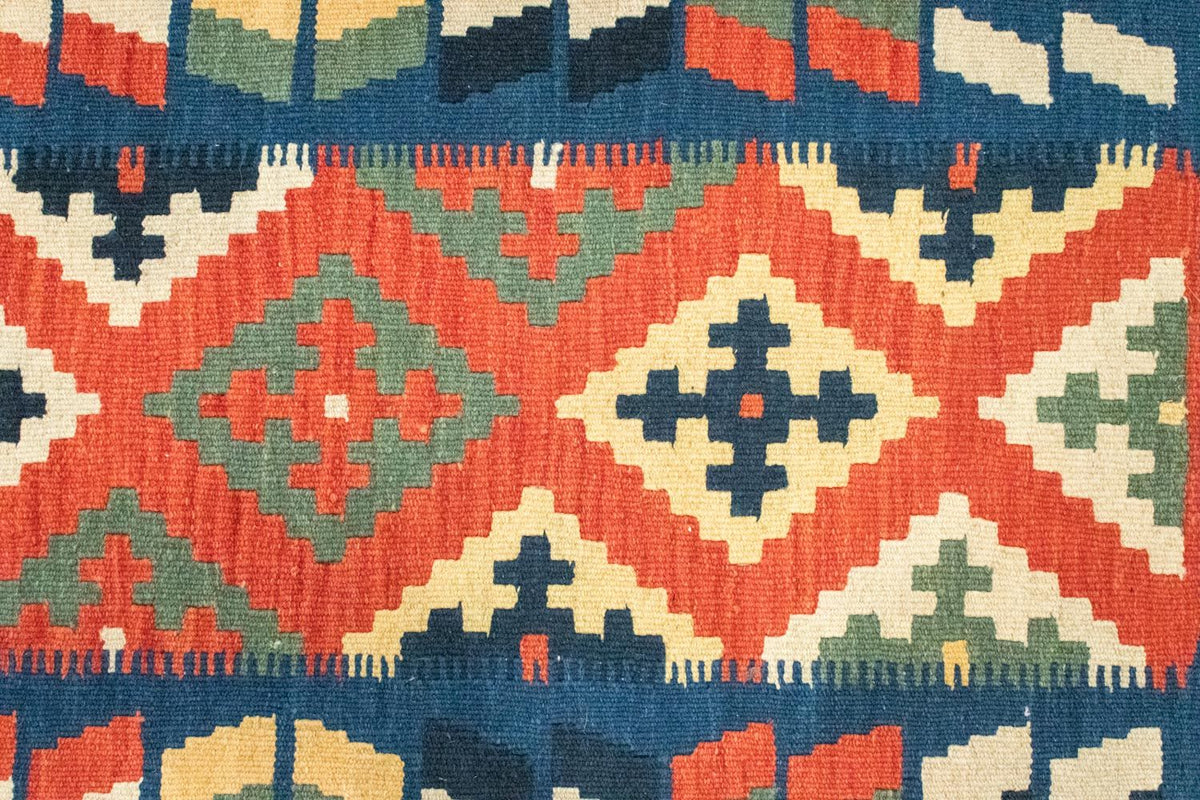 Kelim-tæppe - orientalsk - 117 x 79 cm - orange
