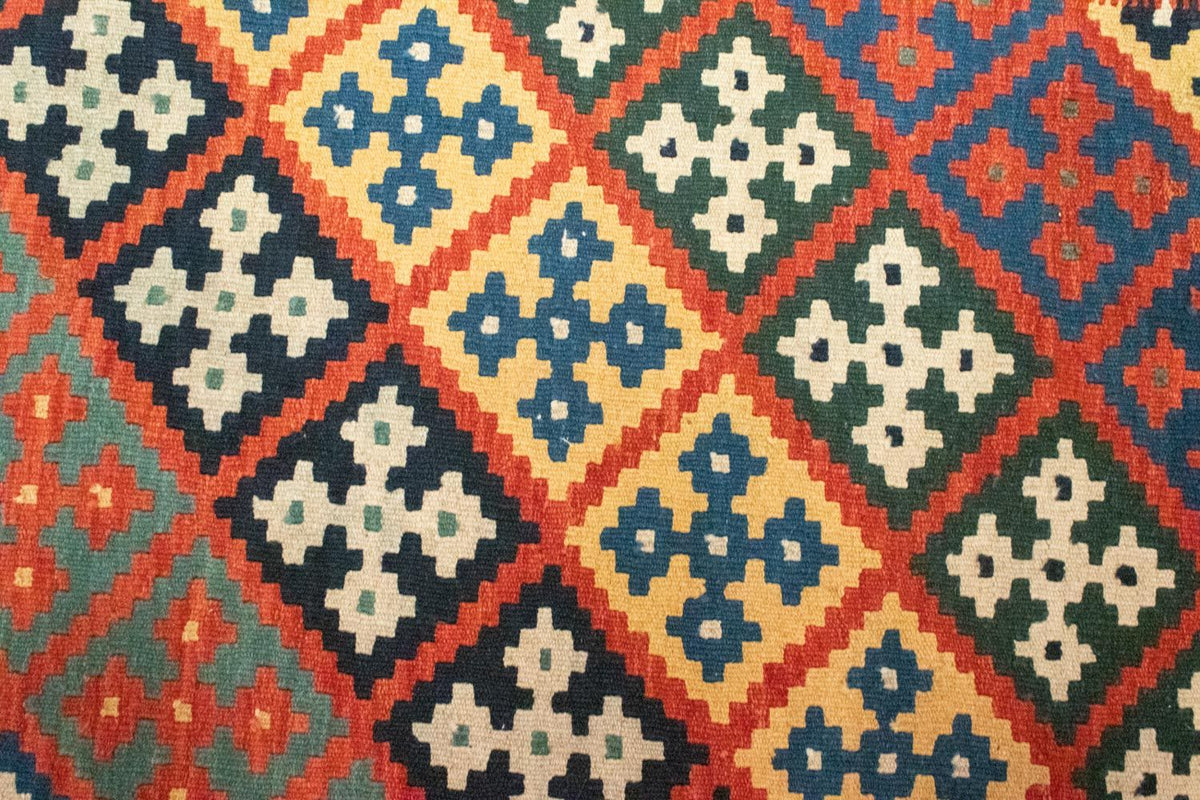 Kelim-tæppe - orientalsk - 122 x 90 cm - orange