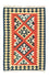 Kelim-tæppe - orientalsk - 127 x 84 cm - orange