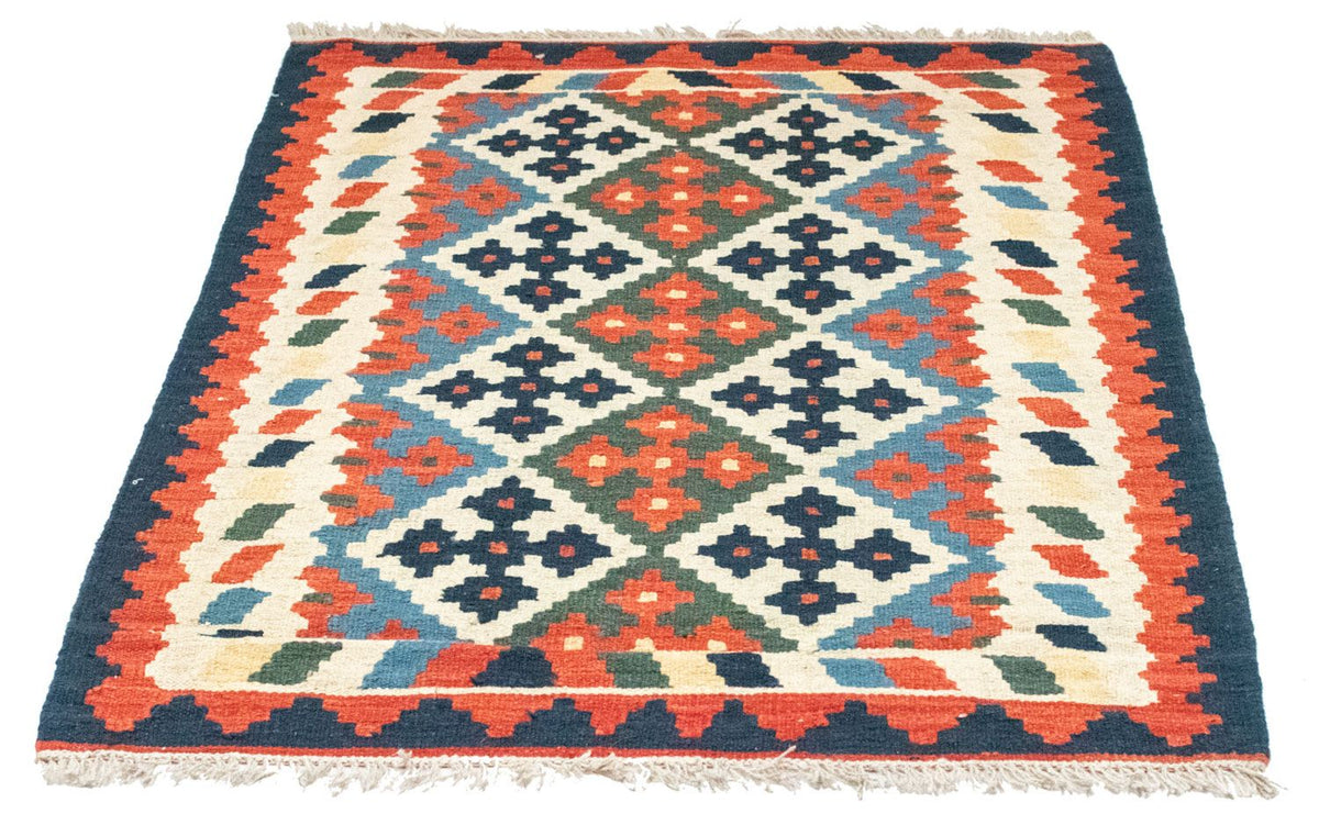Kelim-tæppe - orientalsk - 120 x 85 cm - beige
