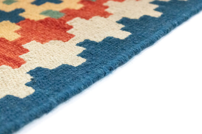 Kelim-tæppe - orientalsk - 118 x 85 cm - orange