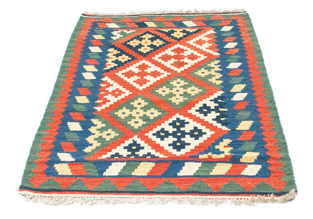Kelim-tæppe - orientalsk - 133 x 80 cm - orange