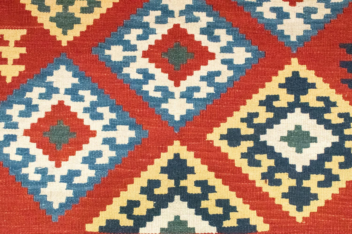 Kelim-tæppe - orientalsk - 265 x 175 cm - orange