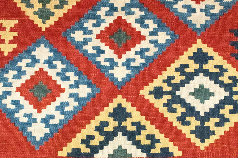 Kelim-tæppe - orientalsk - 265 x 175 cm - orange