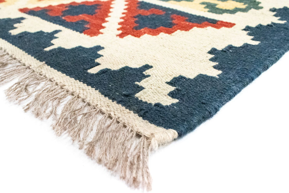 Kelim-tæppe - orientalsk - 265 x 175 cm - orange