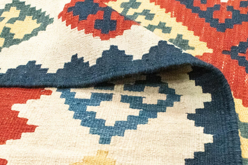 Kelim-tæppe - orientalsk - 265 x 175 cm - orange