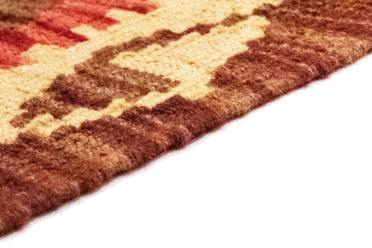 Kelim-tæppe - orientalsk - 229 x 174 cm - orange