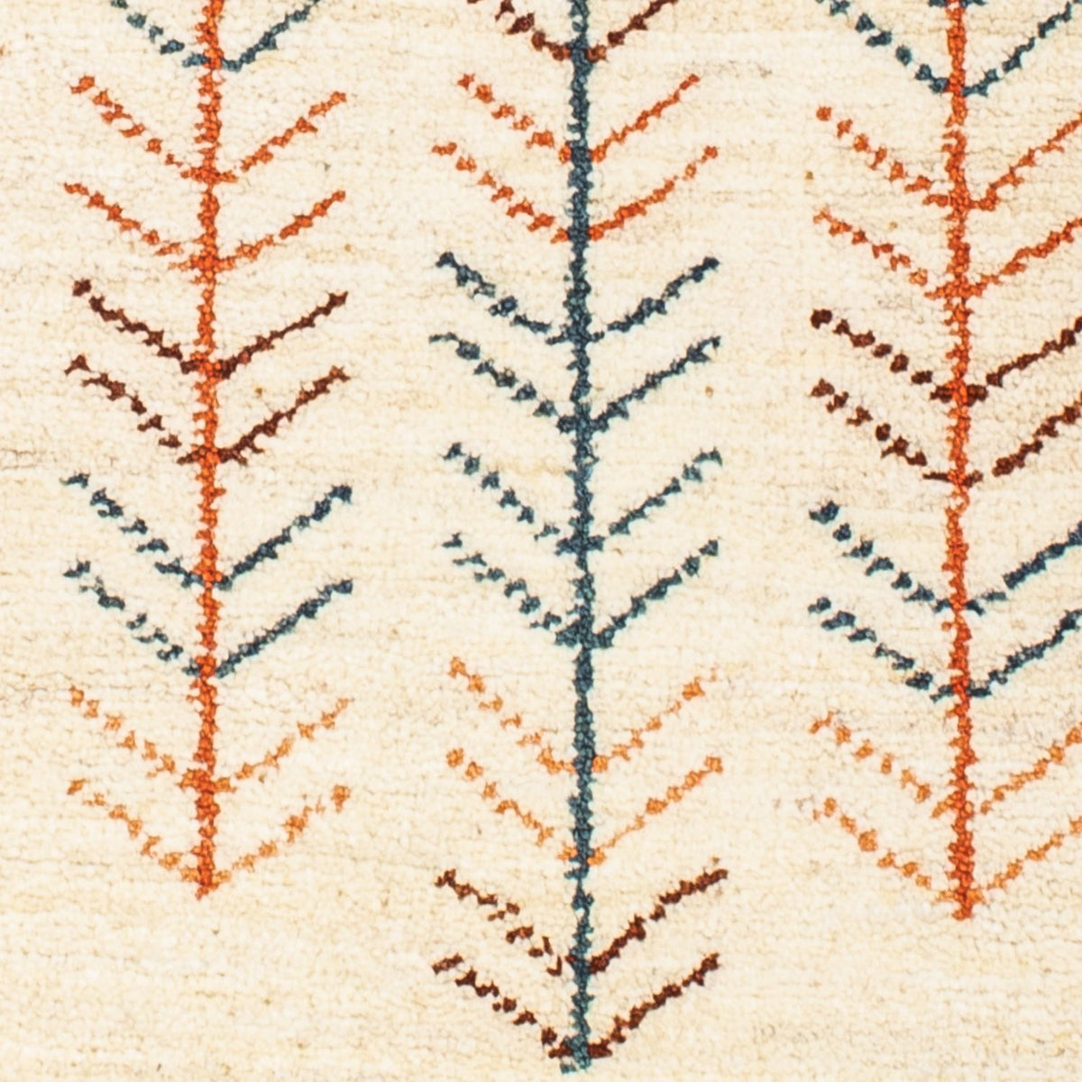 Gabbeh-tæppe - Persisk - 102 x 57 cm - beige