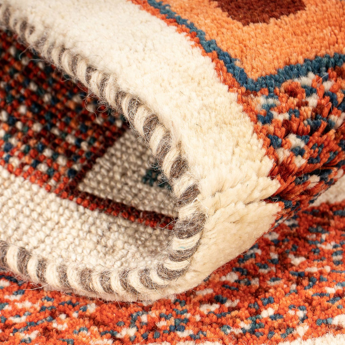Gabbeh-tæppe - Persisk - 102 x 57 cm - beige