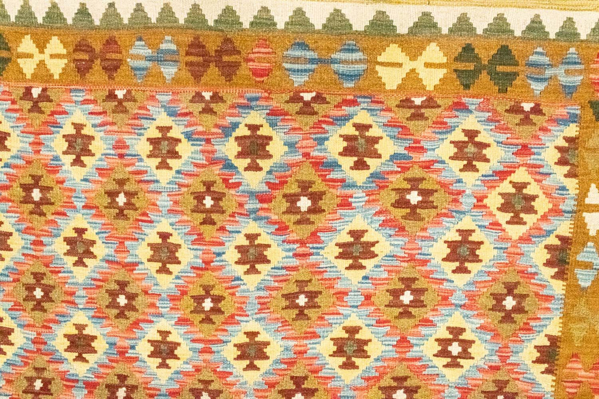 Kelim-tæppe - orientalsk - 271 x 153 cm - flerfarvet