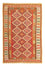 Kelim-tæppe - orientalsk - 242 x 156 cm - orange