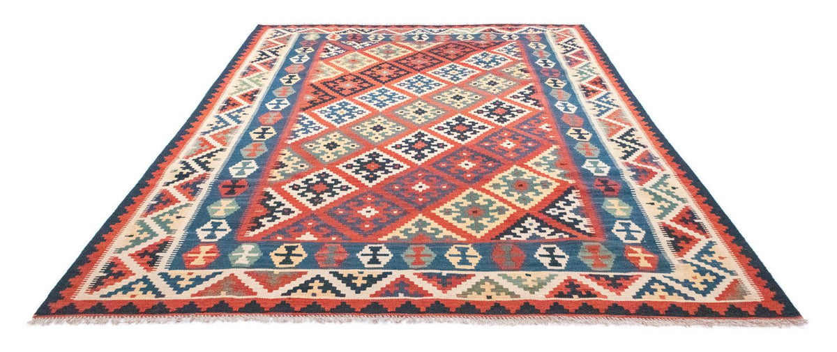 Kelim-tæppe - orientalsk - 297 x 202 cm - orange