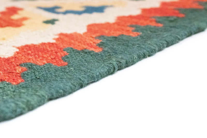 Kelim-tæppe - orientalsk - 300 x 208 cm - orange
