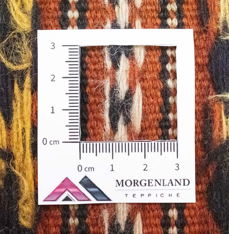 Kelim-tæppe - orientalsk - 233 x 166 cm - brun