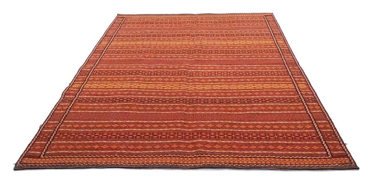 Kelim-tæppe - orientalsk - 235 x 165 cm - orange