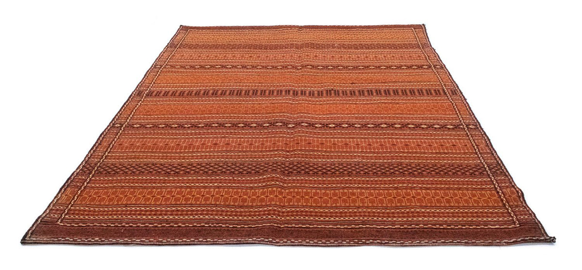Kelim-tæppe - orientalsk - 232 x 173 cm - orange