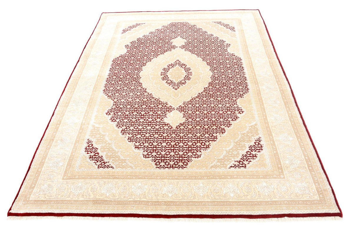 Orientalsk tæppe - Tabriz - 243 x 167 cm - creme