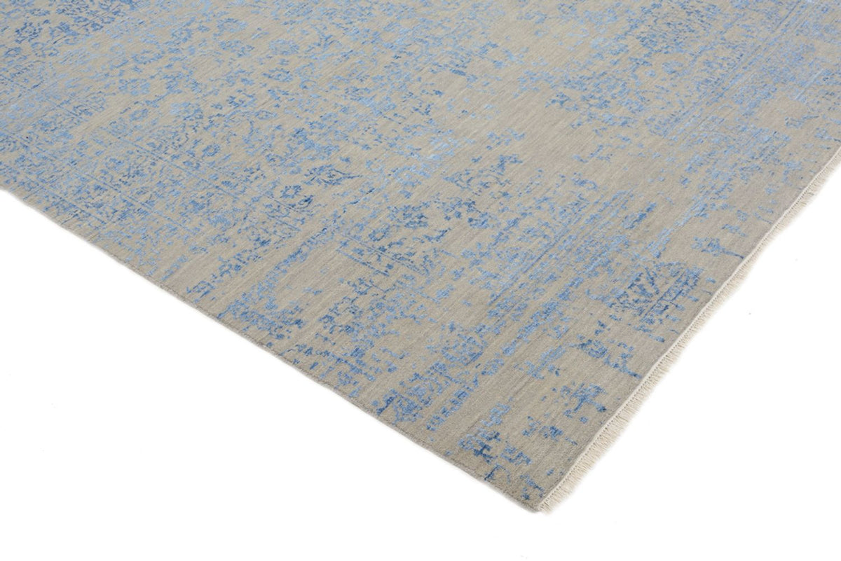 Designer tæppe - 247 x 170 cm - turkis