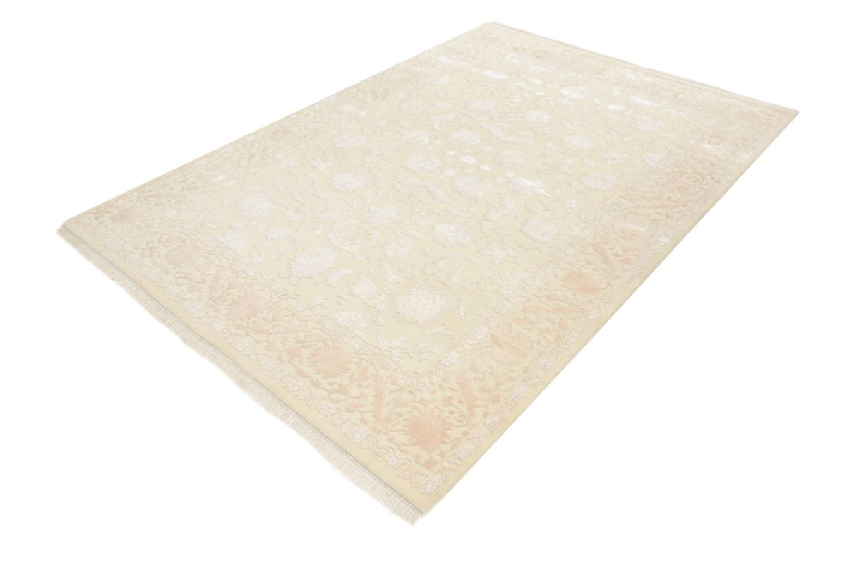 Orientalsk tæppe - 242 x 170 cm - lys beige