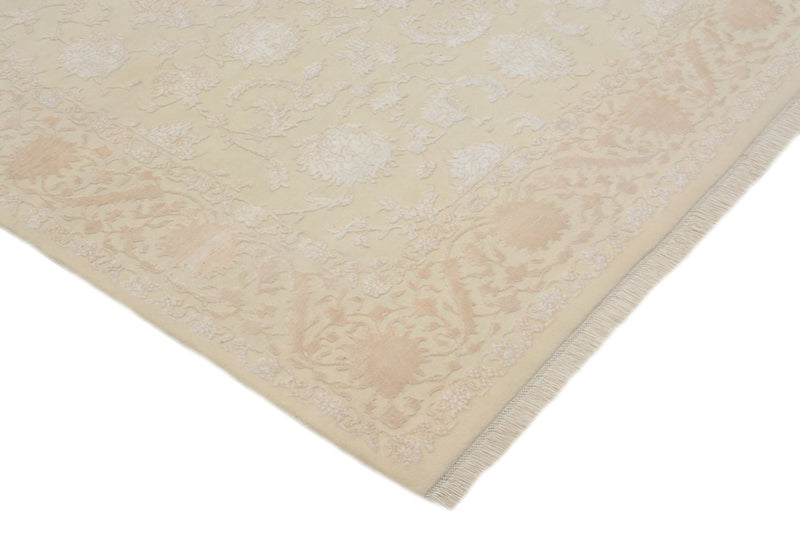 Orientalsk tæppe - 242 x 170 cm - lys beige