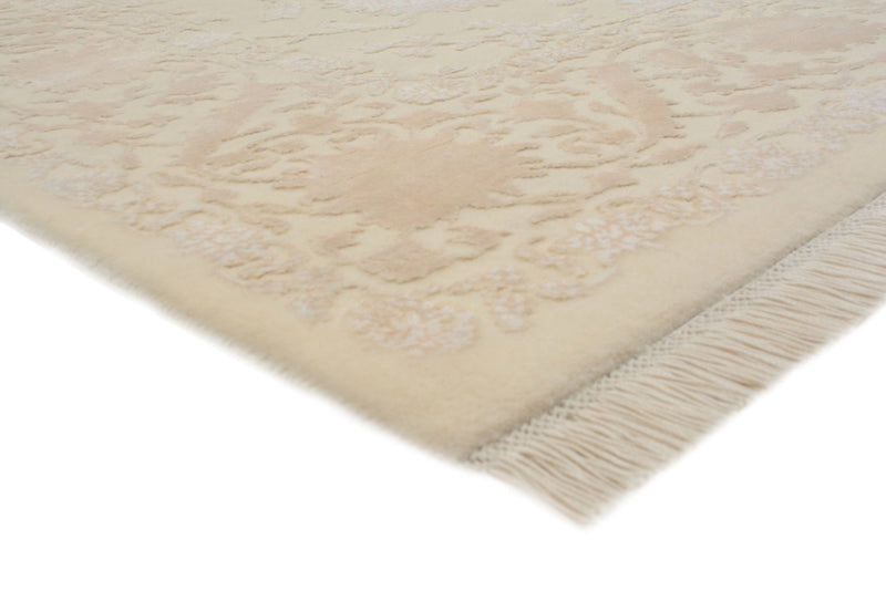 Orientalsk tæppe - 242 x 170 cm - lys beige