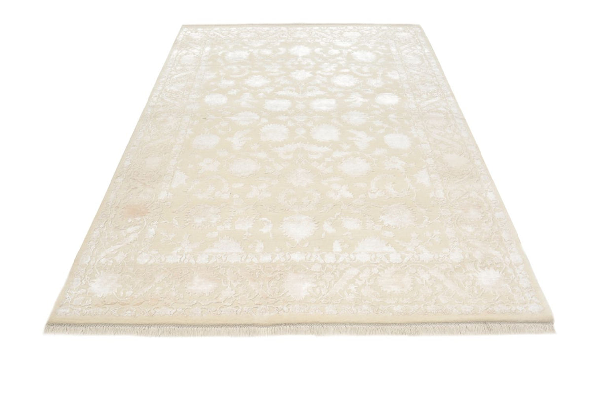 Orientalsk tæppe - 242 x 170 cm - lys beige
