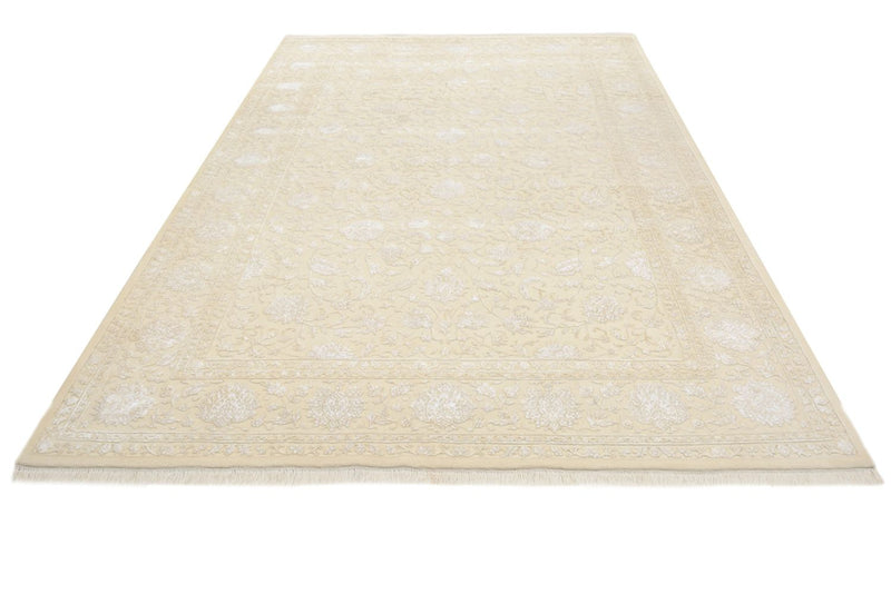 Orientalsk tæppe - 307 x 205 cm - creme