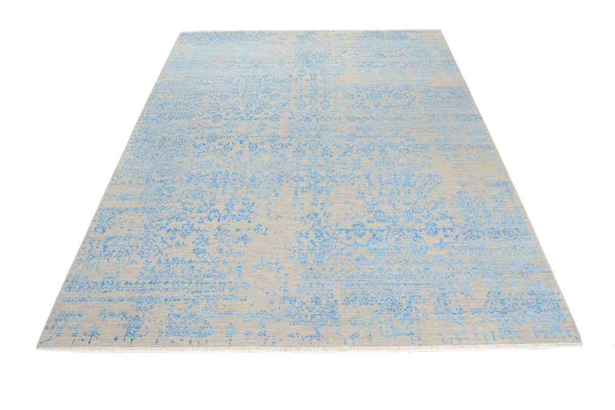 Designer tæppe - 308 x 246 cm - blå