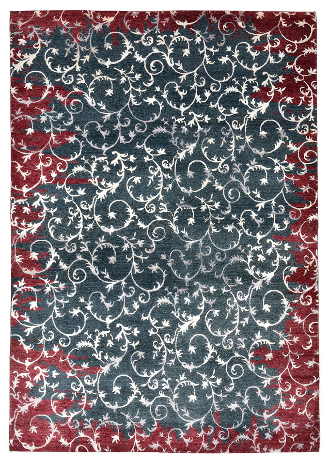 Designer tæppe - 242 x 171 cm - mørkegrå