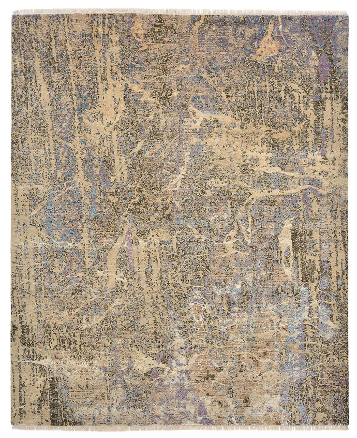 Designer tæppe - 302 x 246 cm - flerfarvet