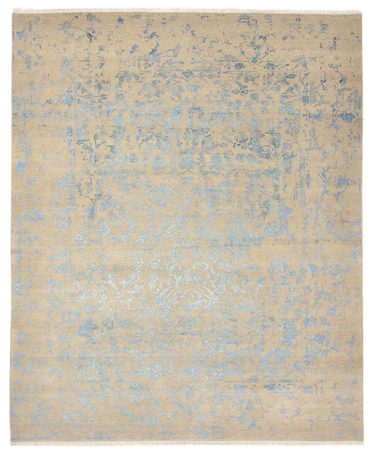 Designer tæppe - 294 x 240 cm - lys beige