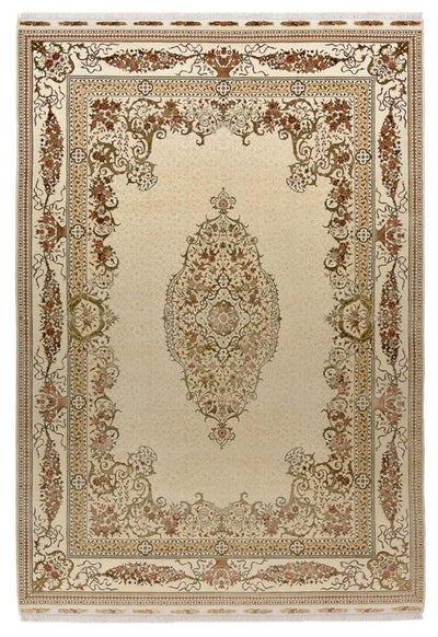 Indo Tabriz Tæppe 209x304cm - Orientalsk tæppe
