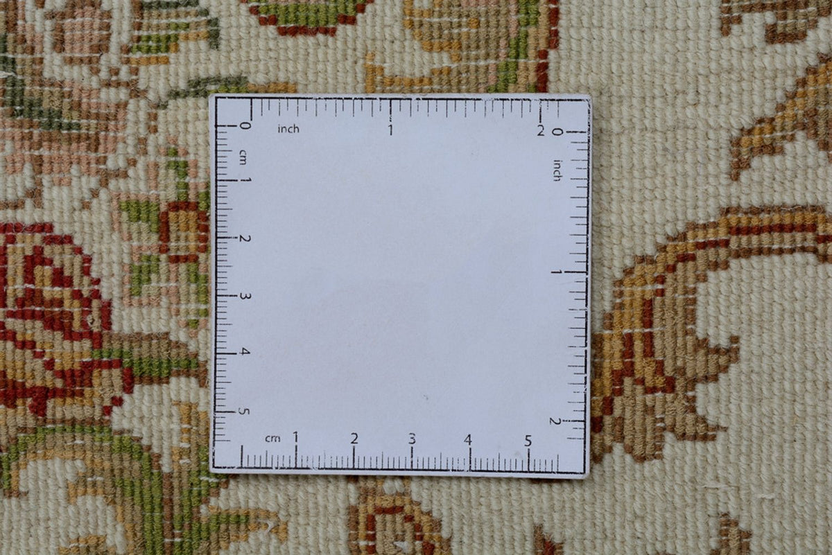 Orientalsk tæppe - Tabriz - 304 x 209 cm - creme