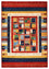Gabbeh-tæppe - Loribaft Indus - 242 x 173 cm - flerfarvet