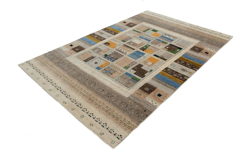 Gabbeh-tæppe - Loribaft Indus - 248 x 166 cm - flerfarvet