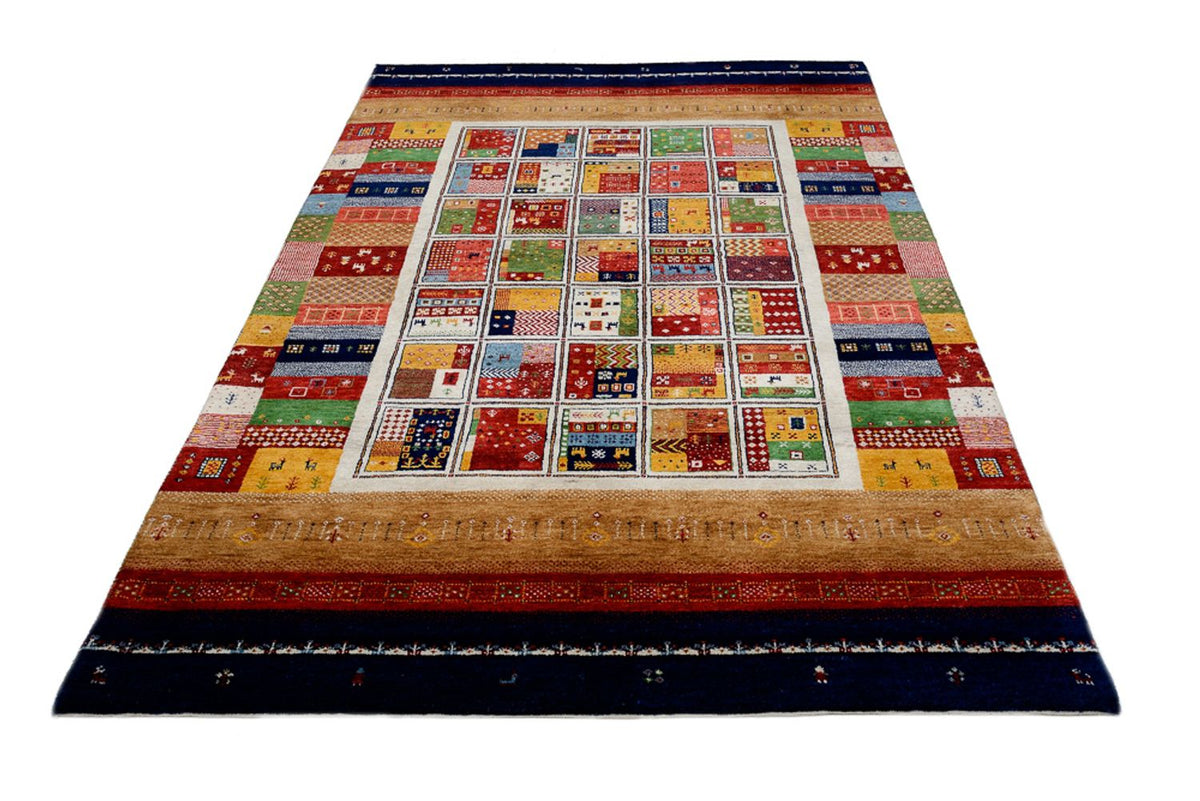Gabbeh-tæppe - Loribaft Indus - 245 x 170 cm - flerfarvet