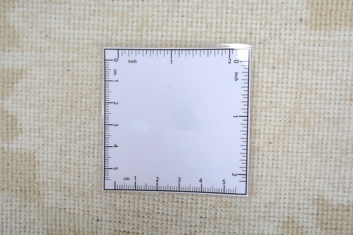 Orientalsk tæppe firkantet  - 253 x 251 cm - lys beige