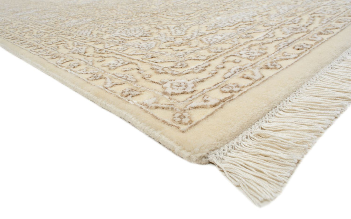 Orientalsk tæppe - 249 x 208 cm - lys beige
