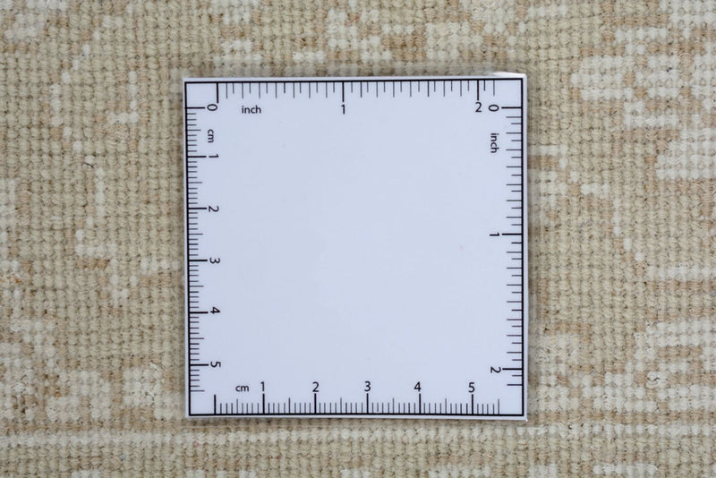 Orientalsk tæppe - 249 x 208 cm - lys beige