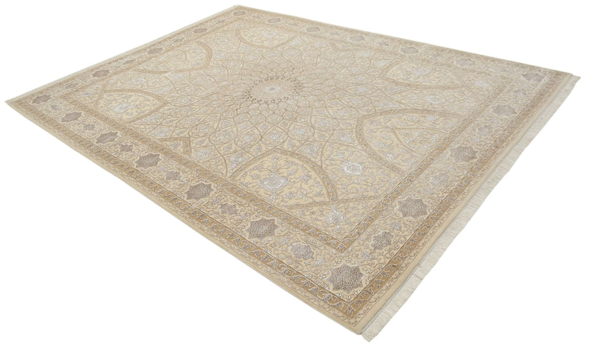 Orientalsk tæppe - 293 x 222 cm - mørk beige