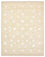 Orientalsk tæppe - 253 x 207 cm - lys beige