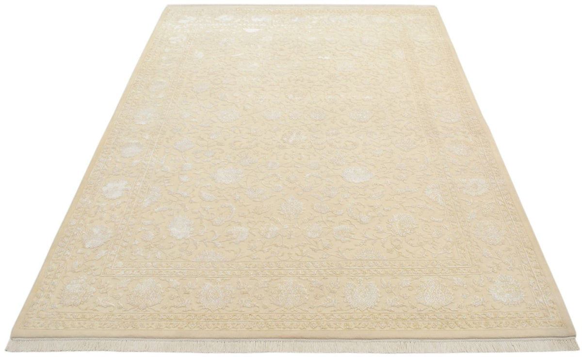 Orientalsk tæppe - 286 x 218 cm - lys beige