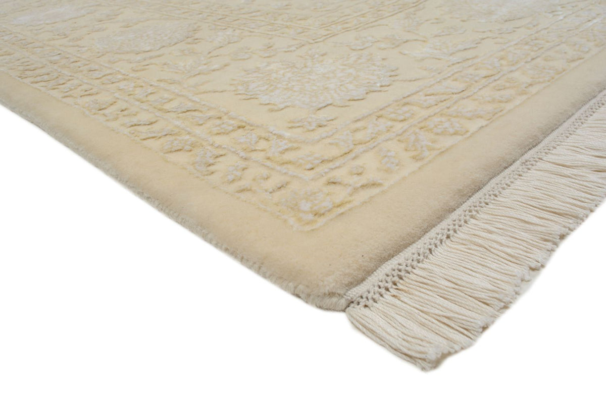 Orientalsk tæppe - 286 x 218 cm - lys beige