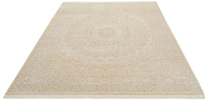 Orientalsk tæppe - 249 x 206 cm - mørk beige
