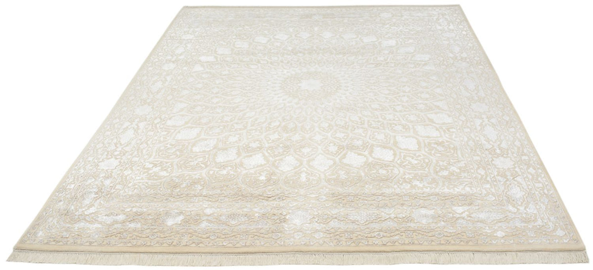 Orientalsk tæppe - 249 x 206 cm - mørk beige